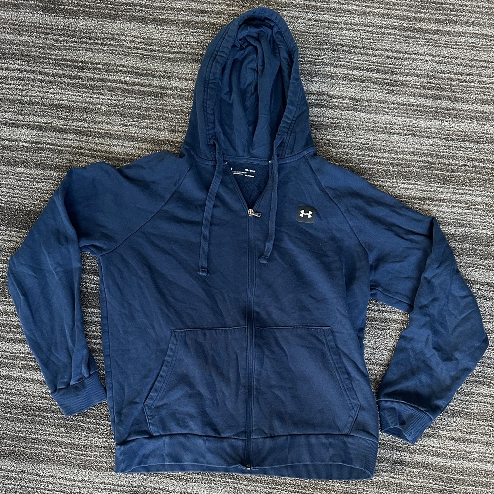 Under Armour Men's Navy Zip-Up Sweater